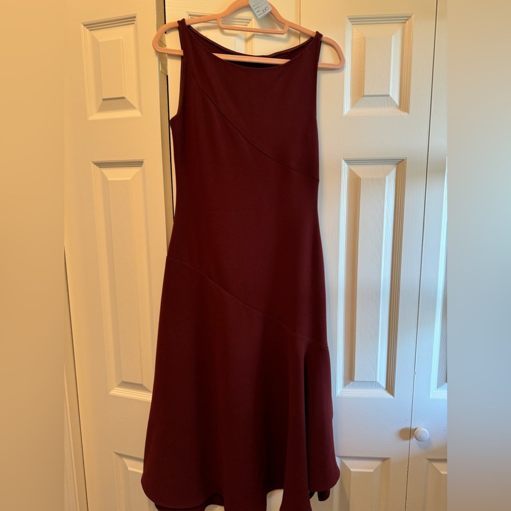 Narsisco Rodriguez burgandydress size Small
